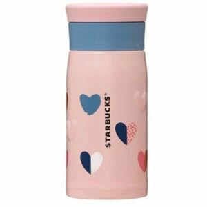  prompt decision * Starbucks Valentine 2020 stainless steel bottle pink 350ml Heart Thermos thermos limitation rare STARBUCKS new goods unused 