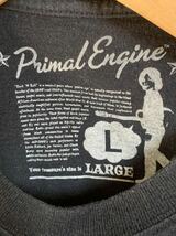 THE ROLLING STONES Tee ローリングストーンズ Black Large Used Primal Engine ビンテージ バンドtee Tシャツ_画像3