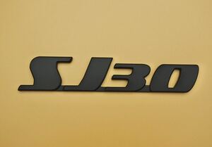 スズキ Jimny ジムニー SJ30 Handmade emblem オリジナル 手作りエンブレム (艶消しブラック)