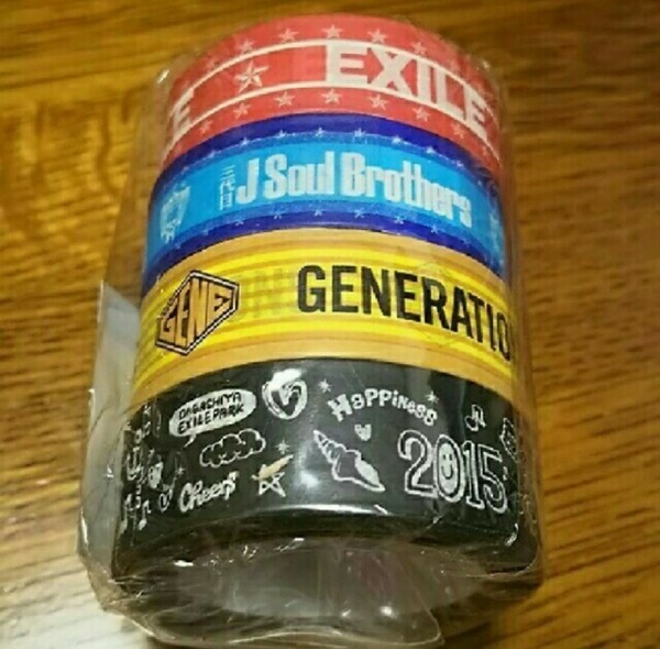 三代目 EXILE GENERATIONS マスキングテープ セット マスキングテープ