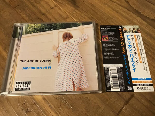 ★CD/アメリカンハイファイ/THE ART OF LOSING/帯付き/国内正規品/AMERICAN HI-FI