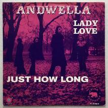 ANDWELLA「LADY LOVE」NETHERLANDS ORIGINAL PINK ELEPHANT PE 22.566 H '71 7INCH SINGLE NETHERLANDS ONLY RELEASE with PICTURE SLEEVE_画像1