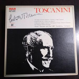 LP　トスカニーニ 100 COLLECTION 32　ロッシーニ　「コリントの包囲」「アルジェのイタリア女」序曲、「ウィリアム・テル」より　他　173s