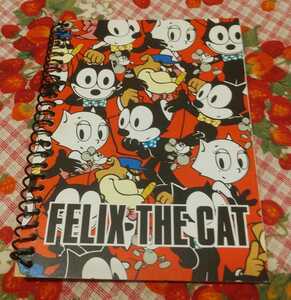 即決☆最終値下げ！美品☆可愛い☆サンリオ FELIX THE CAT フィリックス メモ帳 ノート 昭和レトロ 当時物 定形外140円☆