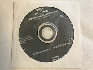 ★☆(未開封-新品)DELLデル　APPLICATION Cyberlink PowerDVD DX8.2 Software☆★