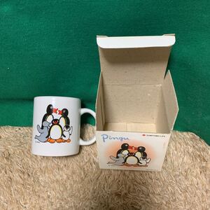 【500yen START】PINGU MAG CUP ピングー マグカップ コーヒーカップ 住友生命 非売品(not for sale)ジャンク指定条件下