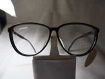 ＊未使用　レトロ　ティセ眼鏡フレーム　TS-1406　５７　黒茶まだら　服部セイコー　_画像1