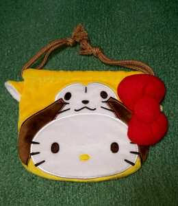  Hello Kitty la Skull pouch pouch 