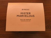 国内正規品 BYREDO MISTER MARVELOUS 1.7 oz (50ml) EDP Spray_画像1