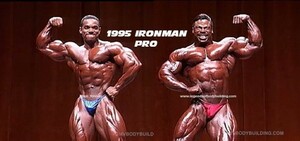 廃盤ビデオ★90年代★バブル全盛期★ボディビル,プロレス,ゴールドジム★レア物 1995年 IFBB IRONMAN PRO VHS 筋トレ 筋肉 アメリカ大会