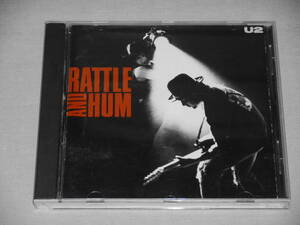 U2　「RATTLE and HUM」　Us製CD　ライヴ+スタジオ収録　ボブディラン、B.B.キング