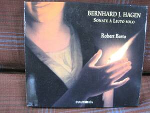 A#1096◆CD◆ ハーゲン ： リュートのソナタ集　ロバート・バルト　HAGEN Sonatas for Solo Lute Robert BARTO　SY98164