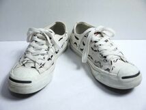 コンバース CONVERSE ジャックパーセル JACK PURCELL 口ヒゲ柄 MUSTACHIONO 23.5cm 1CJ681 O940-73_画像2