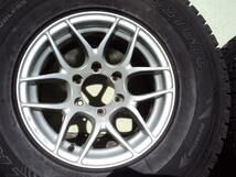 BRIDGESTONE NR979 4WD 8J -0 6H139.7社外アルミ 285/75R16スタッドレスブリヂストンDM-Z3 LAND FJ CRUISERクルーザー 80ランクルサファリ_画像4