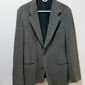 60s HarrisTweed ハリスツイード 2Bテーラードジャケット　グレイ