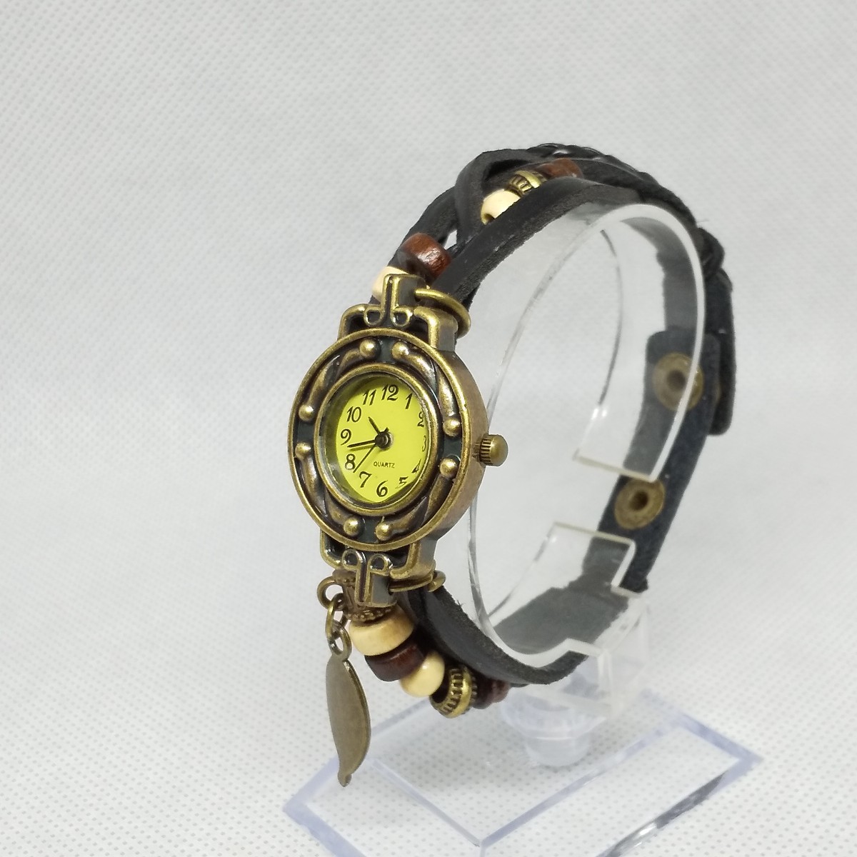 WITTNAUER アンティーク腕時計 14k ダイヤモンド ホワイトゴールド 