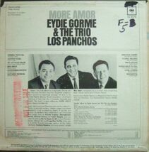 ３枚で送料無料【米Columbia mono】Eydie Gorme & The Trio Los Panchos/More Amor_画像3