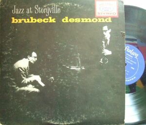 ３枚で送料無料【米Fantasy】The Dave Brubeck Trio & Quartet/Brubeck-Desmond Jazz At Storyville