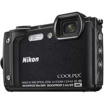 ニコン Nikon COOLPIX W300 クールピクス ブラック コンパクトデジタルカメラ コンデジ カメラ 中古_画像2