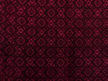 カンボジアシルクスカート生地NO.15 97X170CM オールド 絹　手織り_画像4