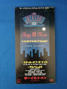 8cmCD シングルCD　BOYZ Ⅱ MEN／ボーイズⅡメン　①スティルオブザナイト(IN THE STILL OF THE NIGHT)　②ALBUM SNIPPETS