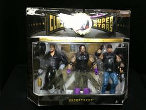 JAKKS:WWE Classic Superstars 3Pack Seriesfe Ise z*ob* under Tey car w/ face mask ( unopened goods )