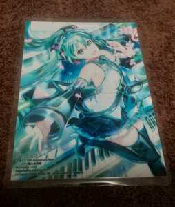 ♪『初音ミク』♪アニメイト購入者特典♪初音ミク 10th Anniversary Book♪ブロマイド♪ラミネート加工済(説明欄必読)♪