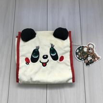 新品◆グラグラムゥ～おしりふきケースパンダ◆ふわふわグランドスラムJAMクマテンチョー収納たっぷりおむつケース持ち運び_画像1