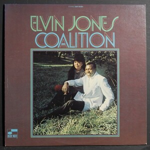 【米オリジナル】ELVIN JONES 美盤 RVG刻印 COALITION エルヴィンジョーンズ BLUE NOTE