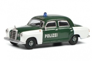 Schuco シュコー 1/64 Mercedes-Benz 180 D（W120） Polizei 入手困難品