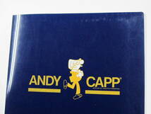 当時物 Andy Capp アンディキャップ バインダー ルーズリーフ ノート Reg Smythe レッグ・スマイス 昭和 レトロ 文具_画像2