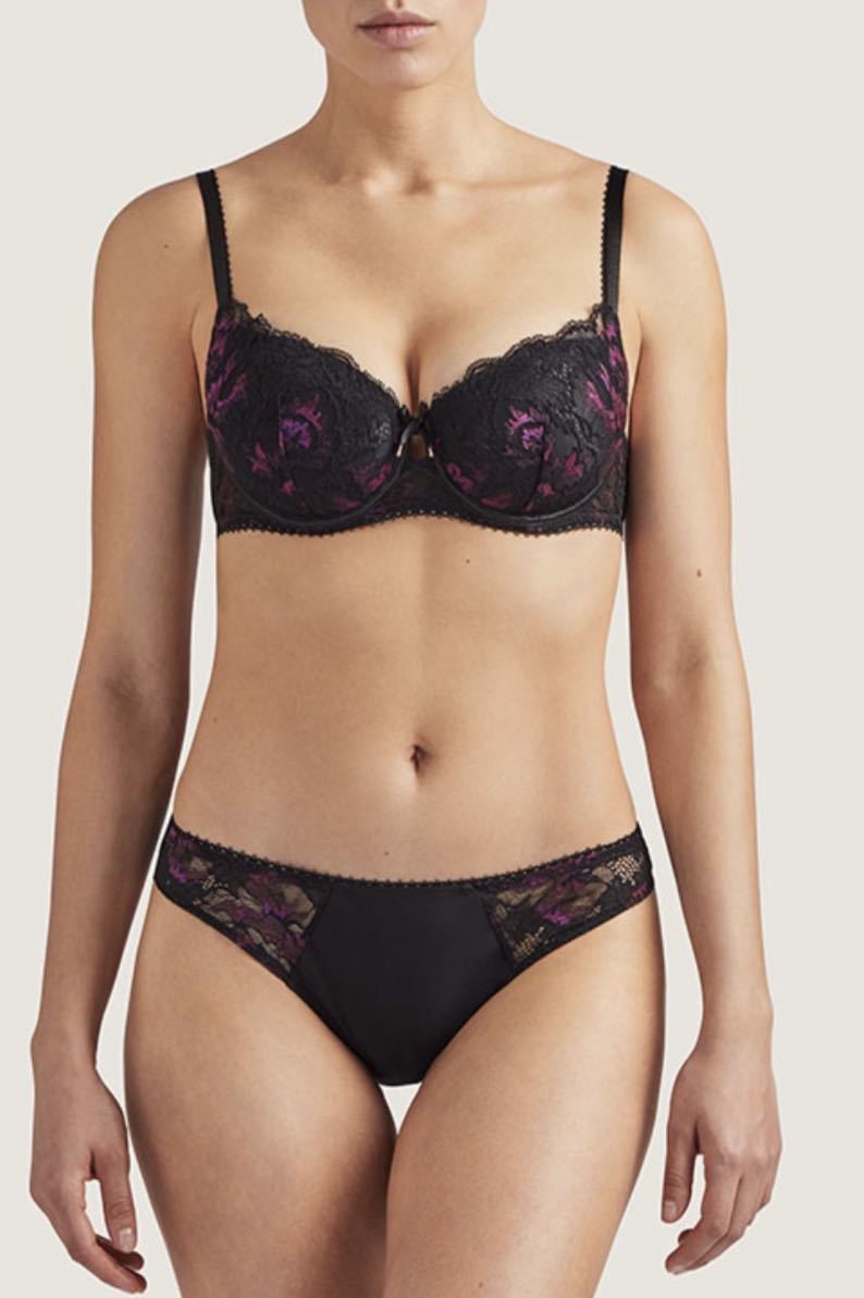 Aubade オーバドゥ FR90(75)B&1(S) 3点セット 50%OFF Aubade オーバドゥ FR90(75)B&1(S) 3点セット 下着