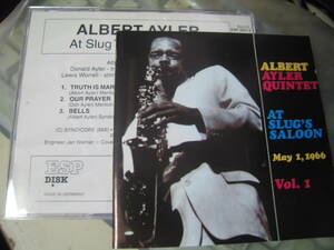 無傷CD アルバート アイラー Albert Ayler フリージャズ At Slug's Saloon /Truth Is Marching In /lp