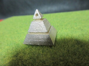 [ silver 925 accessory ] Pyramid Pendant - Natural