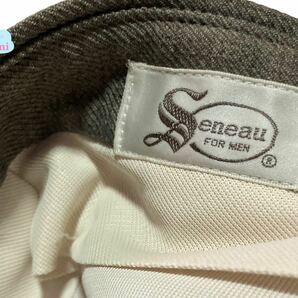 【Senean】薄茶 パンツ ライトブラウン ズボン オフィスカジュアル スーツパンツ サイズ82の画像4