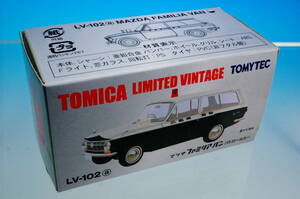 TOMYTEC TOMICA LIMITED VINTAGE LV-102a MAZDA FAMILIA VAN S=1/64