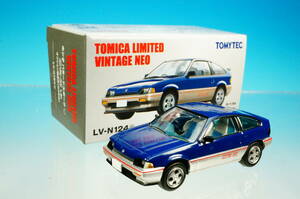 TOMYTEC TOMICA LIMITED VINTAGE NEO LV-N124c Honda BALLADE SPORTS CR-X 1.5i S=1/64