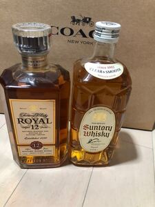 サントリーウイスキー 12年 660ml 白角700ml 2本セット