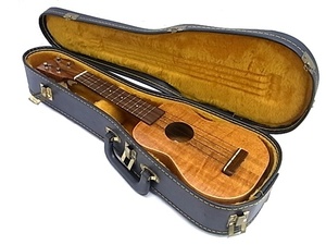 e5150 Kamakaka maca ukulele soprano scale white label 1998 not yet maintenance goods hard case 