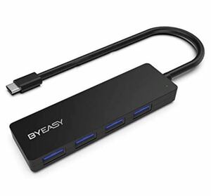 USB C ハブ 4ポートウルトラスリム USB3.0 