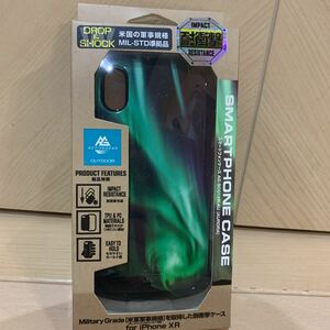 送料無料　新品未使用　ACTIVE GEAR　MILITARY GRADE　AG-SC01XR-AU オーロラIPHONE XR用ケース　　米国軍事規格準拠　耐衝撃