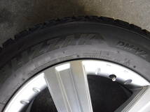 MCMC【C318】ベンツ純正風アルミ付き 18×7.5J PCD130 5H ET63 265/60R18 BS BLIZZAK DM-V2 ゲレンデ☆岡山☆_画像3