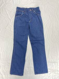  б/у одежда 1837 W28 Denim брюки Vintage 80 70 60 USA vintage Wrangler Wrangler джинсы STUDENT повреждение hige