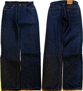 t556/LEVIS501赤耳直後 アメリカ製 MADE IN U.S.A.ワンウォッシュ ほぼデッド 毛羽立ち！