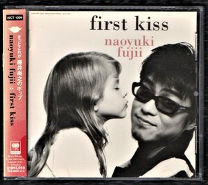 ∇ 藤井尚之 1998年 帯付 CD/ファーストキス first kiss/キスの嵐 他全10曲収録/チェッカーズ F-BLOOD