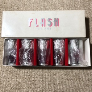 新品未使用 WORLD FLASH GLASS フラッシュ グラス 5個セット