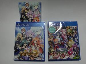 新品 PS4 2つセット ※初回特典付き 魔界戦記ディスガイア6/ブイブイブイテューヌ  ※送料無料