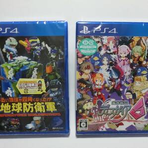 新品　PS4　２つセット　※初回特典付き　魔界戦記ディスガイア6/ ま~るい地球が四角くなった!? デジボク地球防衛軍　※送料無料