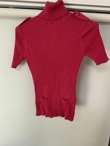 La Totalite short sleeves knitted size free 
