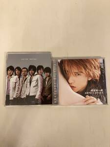 ジャニーズ　シングルCD2枚セット　KAT-TUN「Real Face」/ 桜庭裕一郎「お前やないと あかんねん」